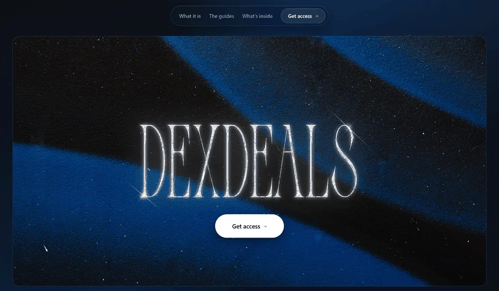 DexDeals Pokemon collector guides website